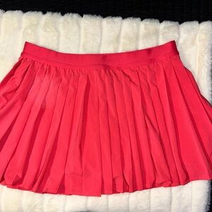 Lululemon Athletica Orange Pink Mini Skater Skirt